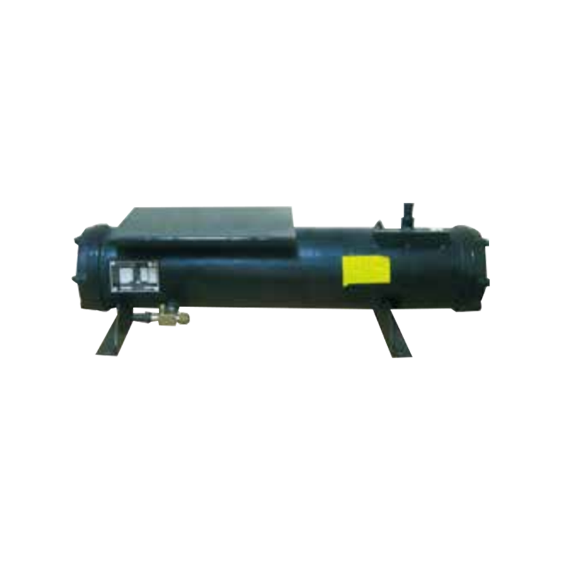 Condensator racit cu apa cu carcasa si tub unic